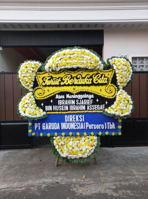 Papan Bunga Duka di Secang