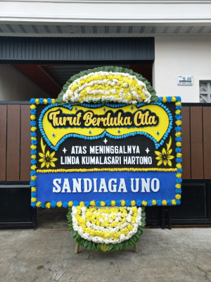 Papan Bunga Duka di Secang